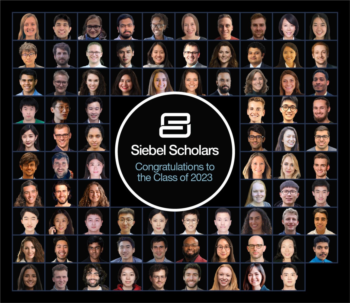 thumbnail image for Welcome Class of 2023 Siebel Scholars!